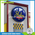 customized ABS thermoforming outdoor advertising logo signs